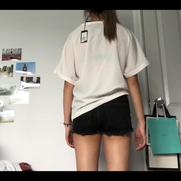 BNWT G-STAR RAW BURN OUT TOP M - Picture 5 of 10